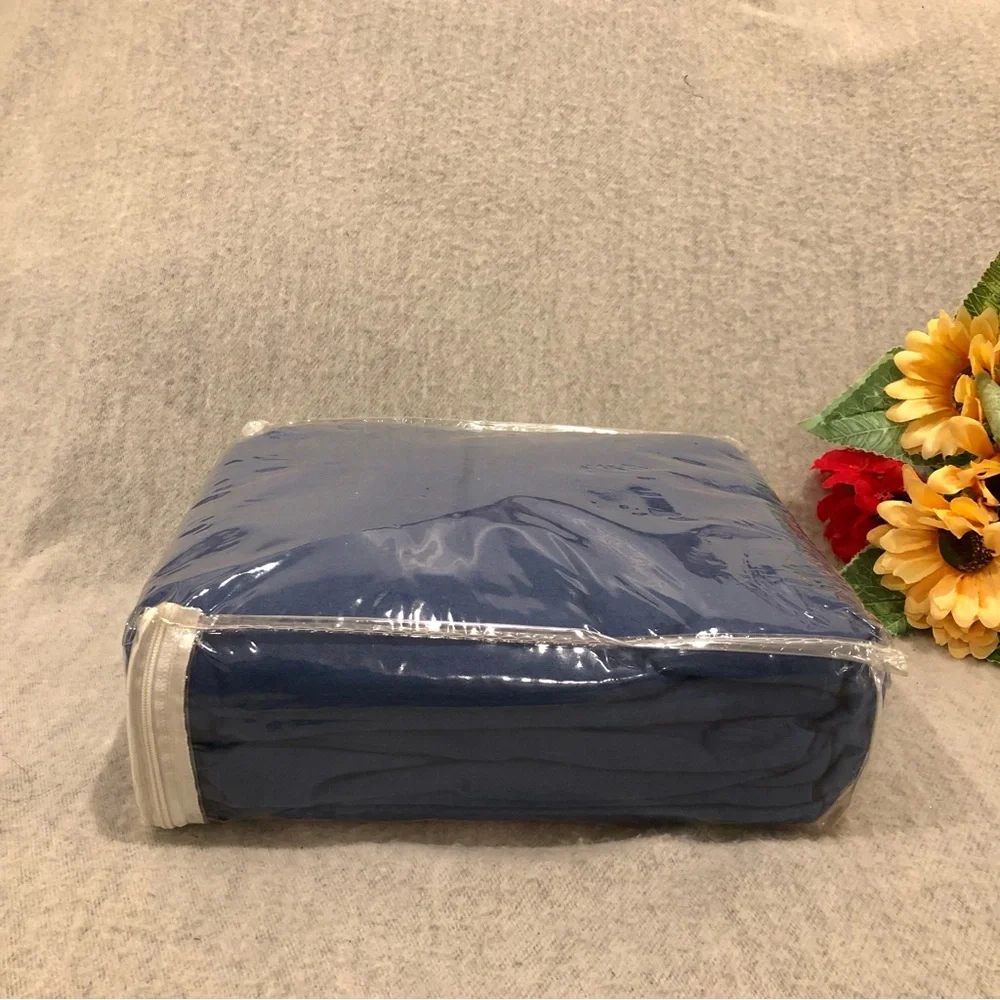 NWT - Royal Blue Massage Table NRG Deluxe Flannel Sheet Set
